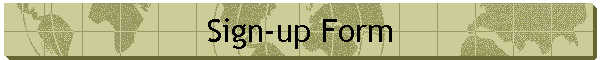 Sign-up Form